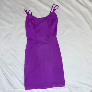 Purple Bodycon Dress